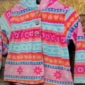 Colorful Kids Hooded Jacket